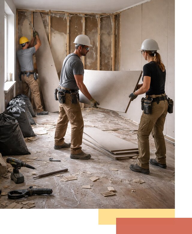 Демонтаж стеновых панелей в железнодорожном быстро и аккуратно