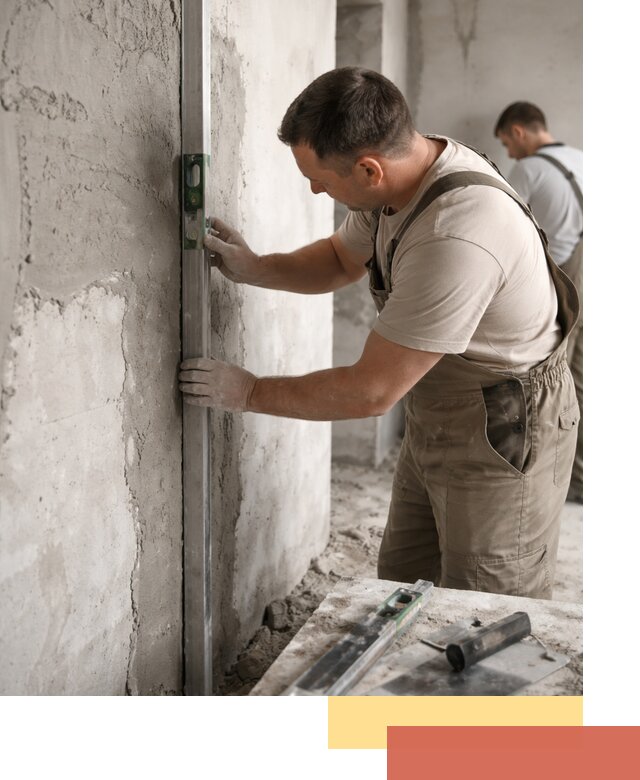 Установка штукатурных маяков в железнодорожном с гарантией качества