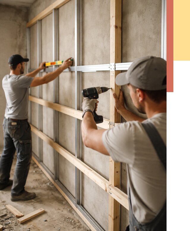 Устройство обрешетки под панели в железнодорожном от 2153 руб. — монтаж под ключ | ОТДЕЛОЧНИК-Жлз