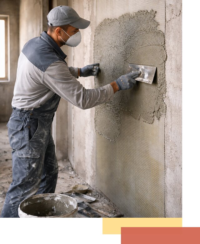 Штукатурка стен по сетке в железнодорожном под ключ качественно и быстро