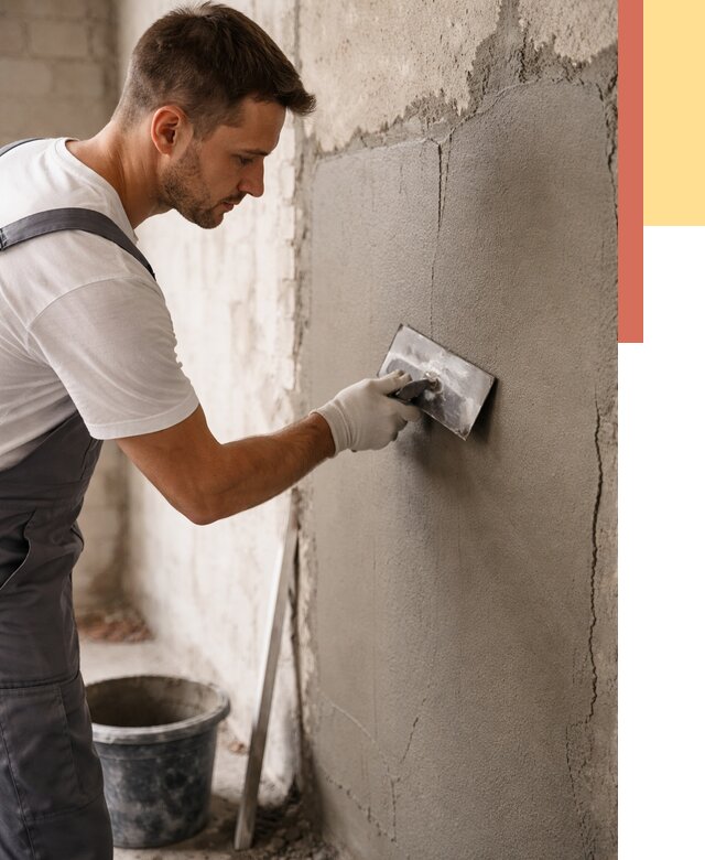 Штукатурка стен под плитку в железнодорожном от 4307 руб./м2 — выравнивание под плитку | ОТДЕЛОЧНИК-Жлз