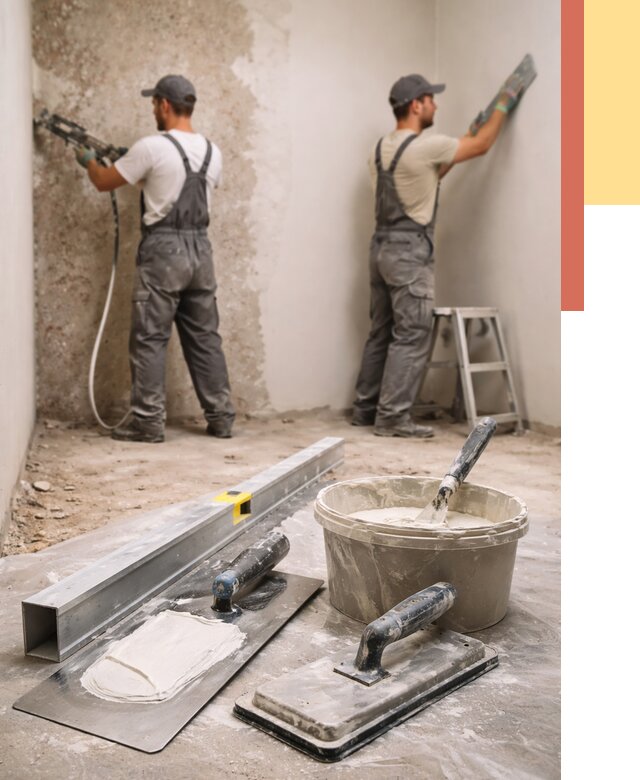 Штукатурка стен под обои в железнодорожном от 4614 руб./м2 — выравнивание под обои | ОТДЕЛОЧНИК-Жлз