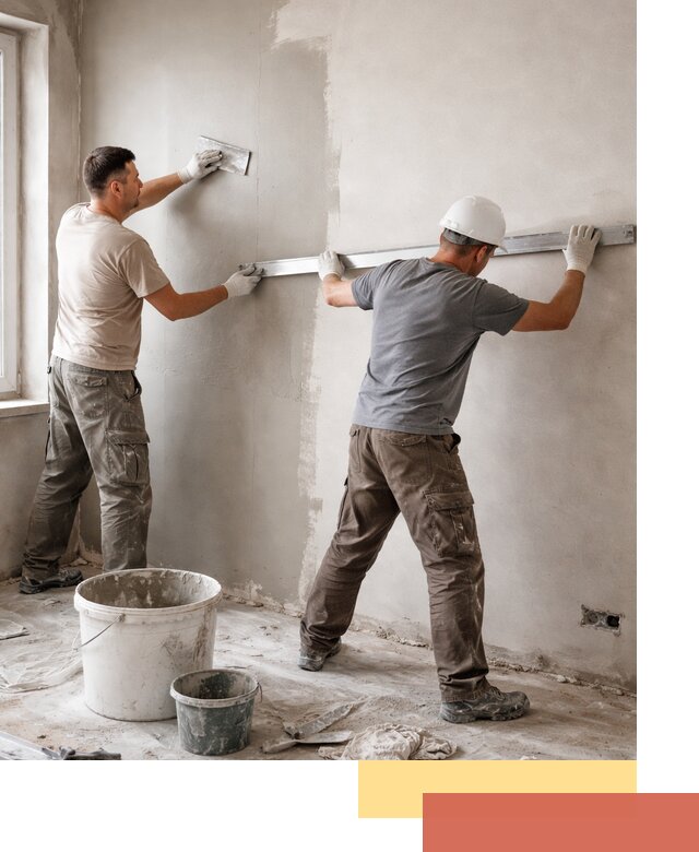 Штукатурка стен под покраску в железнодорожном качественно и быстро