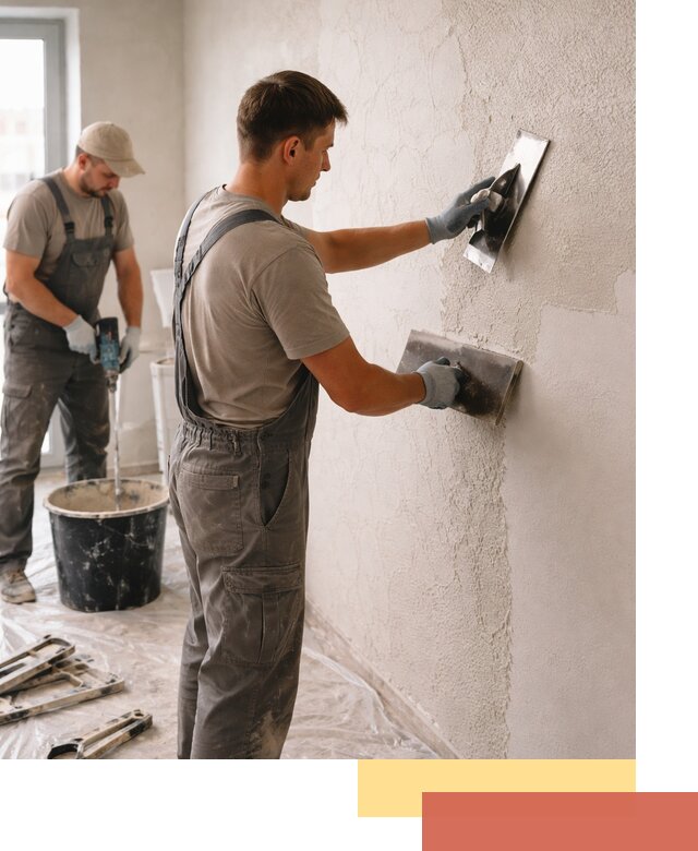 Структурная штукатурка стен в железнодорожном — качественная отделка поверхностей