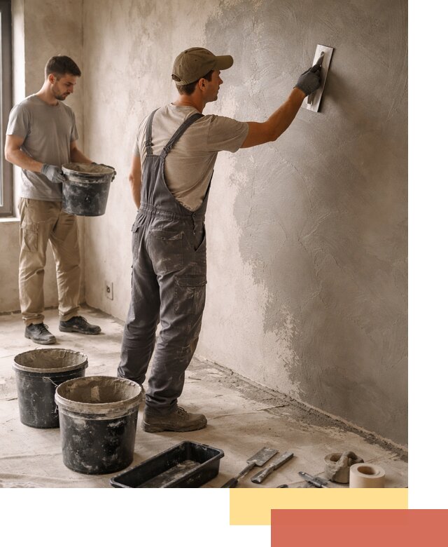 Нанесение микроцемента на стены в железнодорожном качественно и быстро