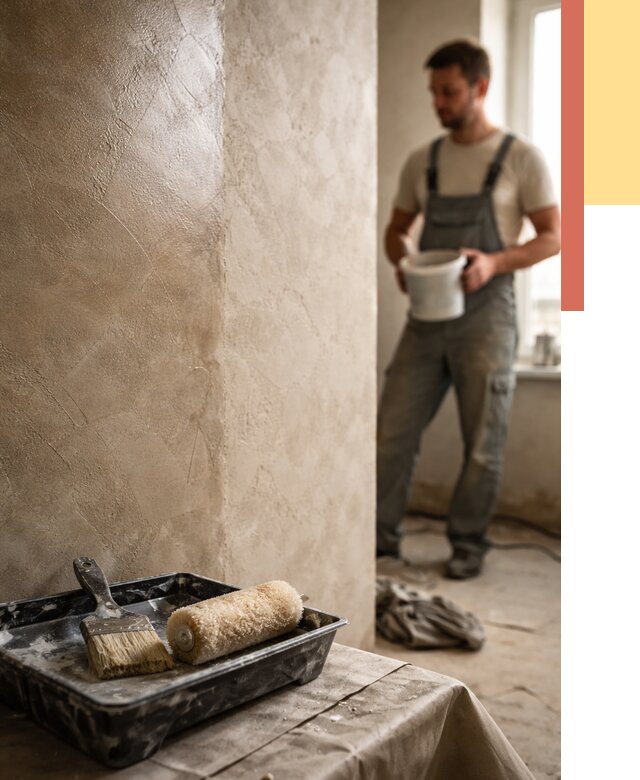 Нанесение воска на штукатурку в железнодорожном от 3589 руб. | Услуги ОТДЕЛОЧНИК-Жлз