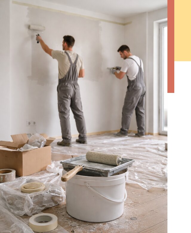 Покраска стен в квартире в железнодорожном от 2564 руб/м2 — быстро и недорого | ОТДЕЛОЧНИК-Жлз