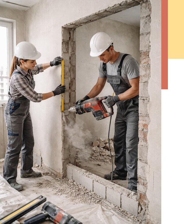 Создание проемов в стенах в железнодорожном от 6665 руб. — алмазная резка и расширение | ОТДЕЛОЧНИК-Жлз