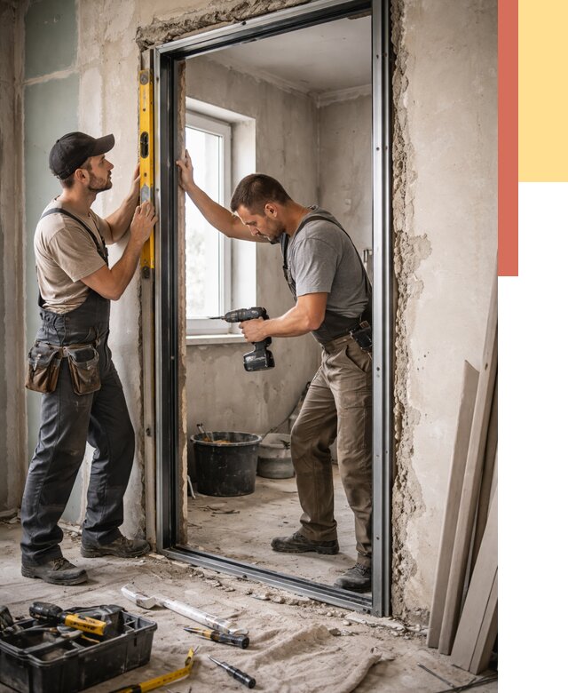 Закладка дверного проема в железнодорожном от 3589 руб. — быстро и недорого | ОТДЕЛОЧНИК-Жлз