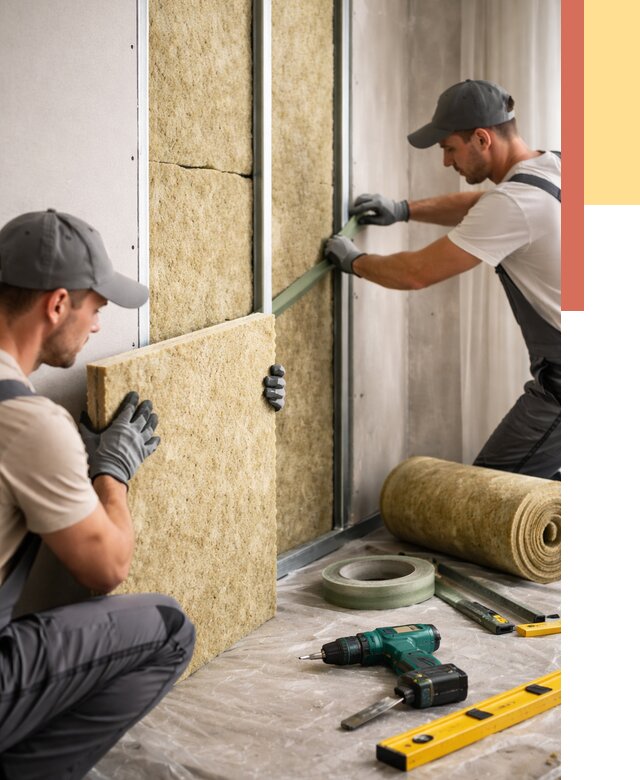 Шумоизоляция стен в железнодорожном под ключ от 1897 руб. | ОТДЕЛОЧНИК-Жлз