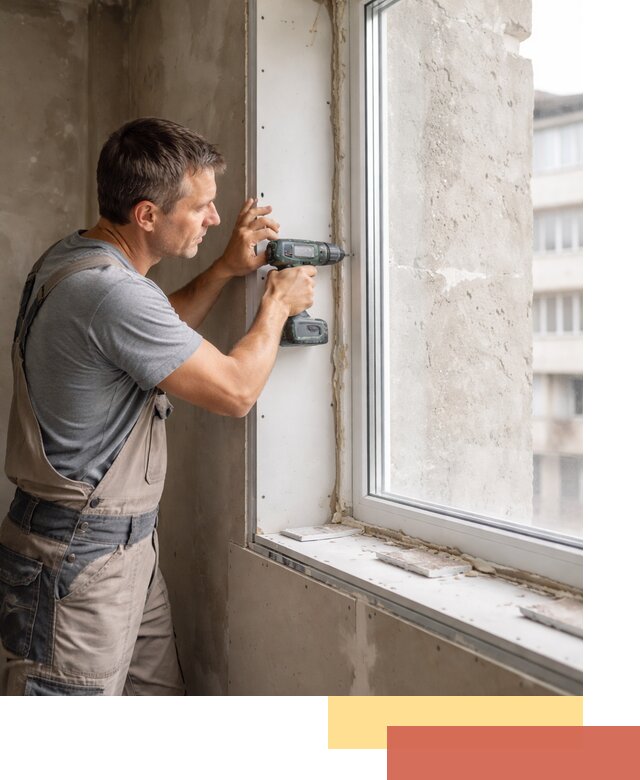 Монтаж гипсокартонных откосов в железнодорожном под ключ