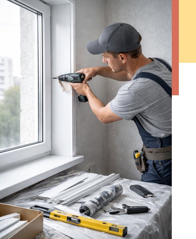 Установка пластиковых откосов в железнодорожном от 2307 руб. | ОТДЕЛОЧНИК-Жлз монтаж, быстро и недорого