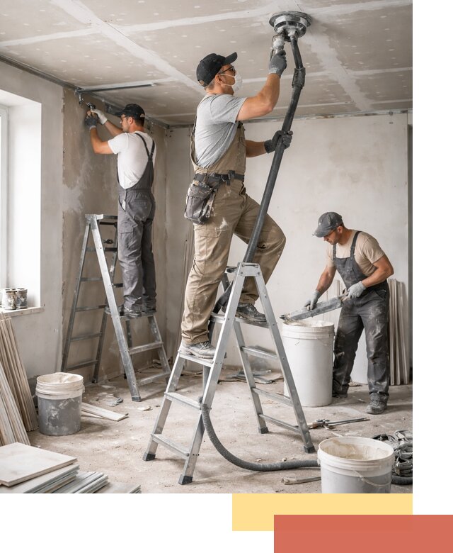 Ремонт потолка из гипсокартона в железнодорожном: быстрый и качественный монтаж