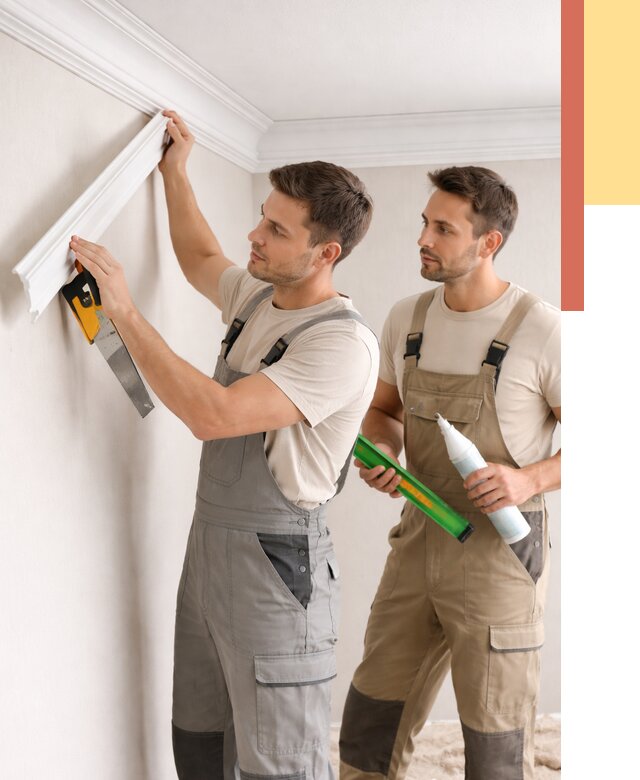 Монтаж потолочного плинтуса в железнодорожном от 2358 руб. — быстро и недорого | ОТДЕЛОЧНИК-Жлз