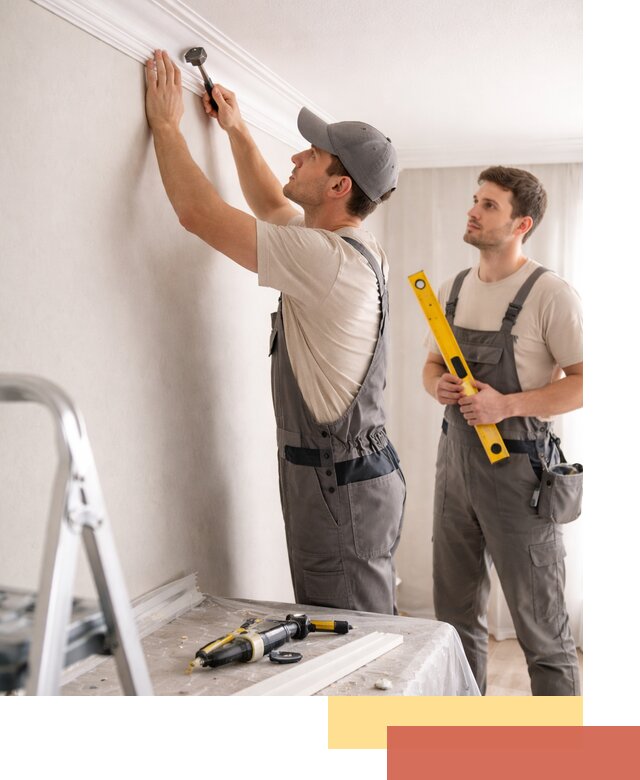 Монтаж потолочного плинтуса в железнодорожном качественно и быстро