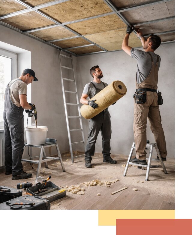 Шумоизоляция потолка в железнодорожном: профессиональный монтаж и отделка