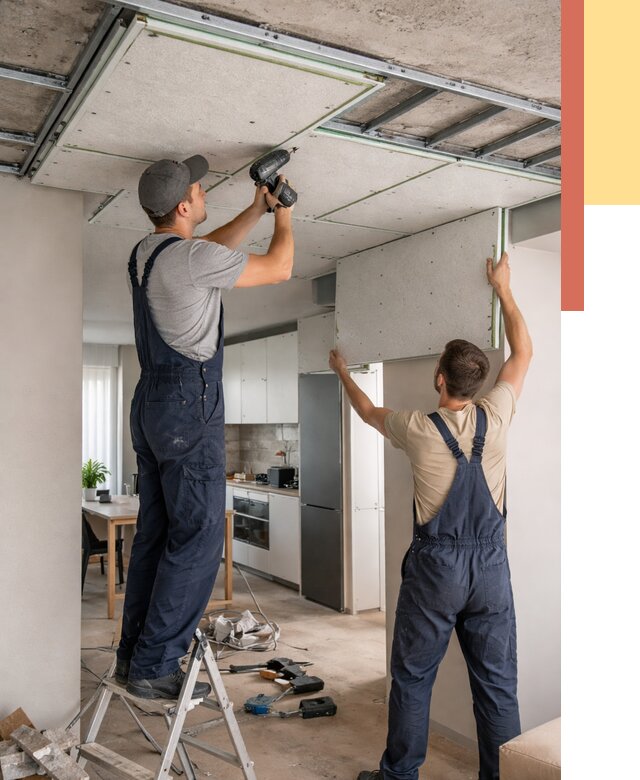 Шумоизоляция потолка панелями зипс в железнодорожном от 1897 руб. под ключ | ОТДЕЛОЧНИК-Жлз